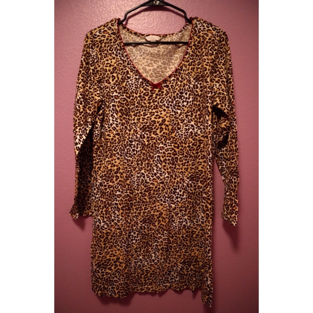 Charter Club Leopard Print Nightgown